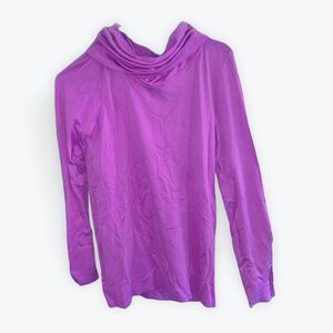 Purple Maidenform Long Sleeve Turtle Neck Size M